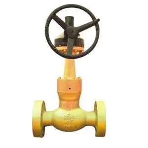 Class 2500 pressure seal globe valve