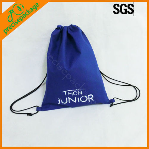 portable nylon drawstring backpack bag