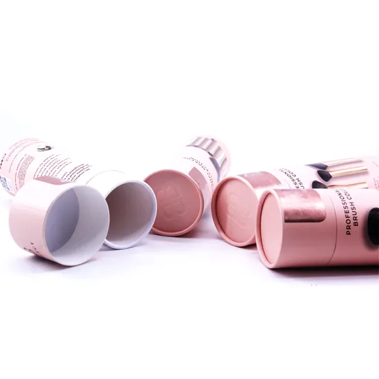 Cosmetic box round perfume paper package