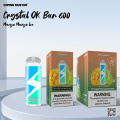 Crystal Ok Bar 600 bocanadas