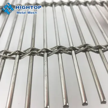 Stainless Steel Cable Rod Woven Metal Wire Mesh: Durable and Decorative Solutions for Facade Applications