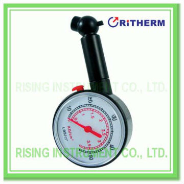 Plastic dial tire gauge