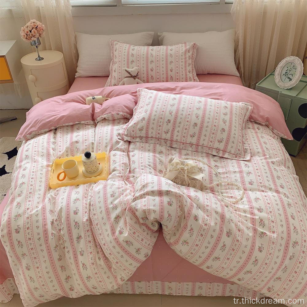 Biberiye Toz Yatak Tabağı Kapak Yatak Yastığı Seti