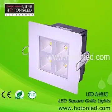Indoor square 4w led Grid light