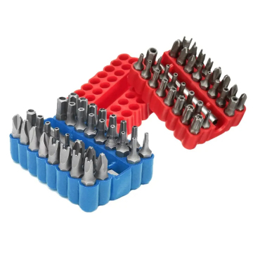 33-Piece Electric Screwdriver Bit Combination Set with Hexagonal and Various Claw Tips