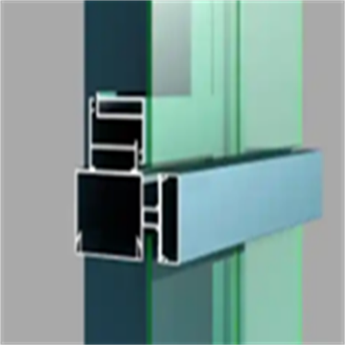 Aluminum Extrusion Profile Curtain Wall, Glazing, High Quality Aluminum