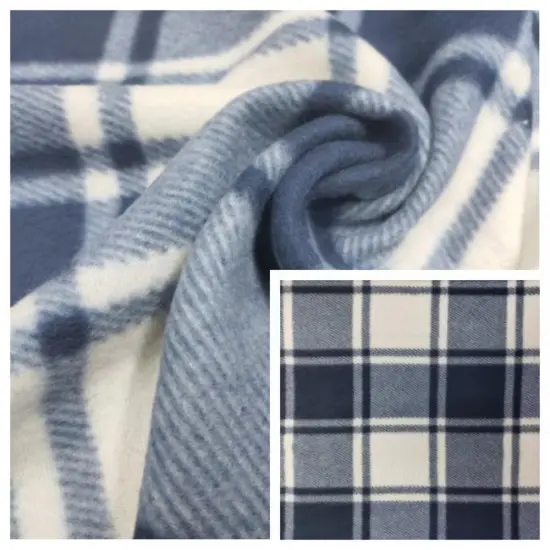 FDY150d/96f Double Side Brush Lattice Printing Fabric