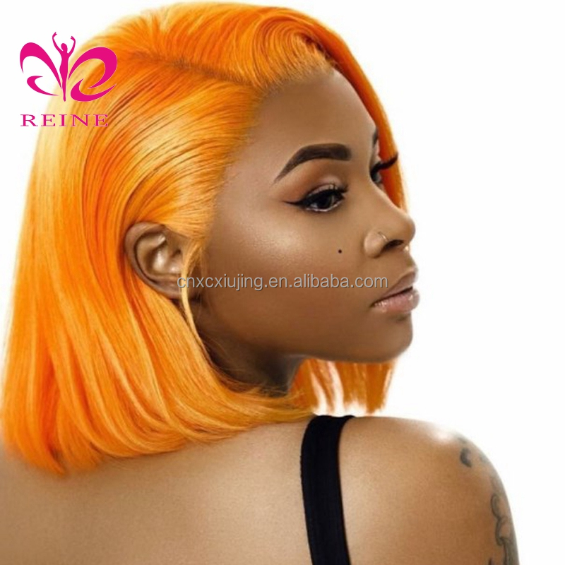 Human Hair Wigs For Women Ginger Orange Blonde 13x4 Lace Front Wig Brazilian Hair Swiss HD Lace Closure Wig
