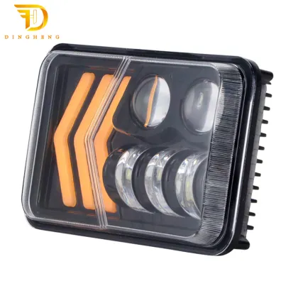 4X6 Inch LED Truck Headlight for GMC Savana 3500 - Frontal LED Light Motorcycle