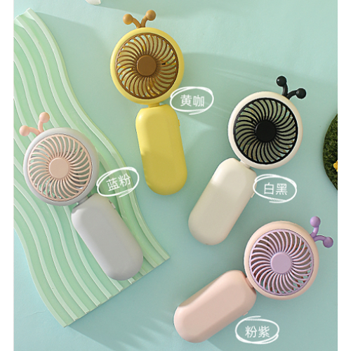 Mini ventilador recarregável portátil bonito Bee Pet