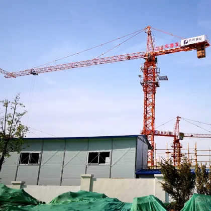 good quality zoomlion self erection tower crane