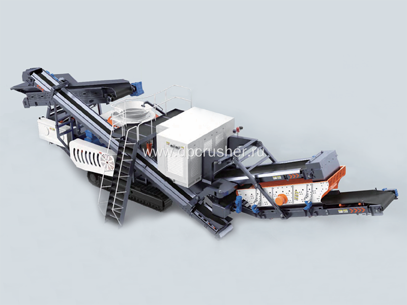 Гусеничная мобильная конусная дробилка