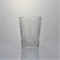 Custom Hand Blown Embossed Drinking Water Glasses Tumbler