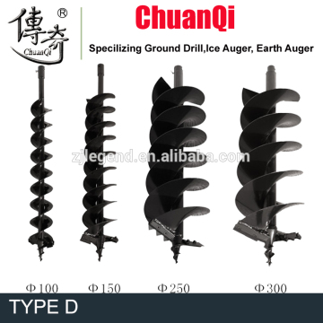 Earth auger drill bits auger drill bit earth auger spare parts/80/100/120/150/200/250/300