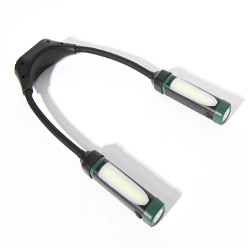 Hands-Free Rechargeable Mini Flexible Goose Neck Lamp for Reading and Hung Light Use