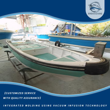 Bot Pengangkutan FRP Tahan Lama untuk Kegunaan Perikanan