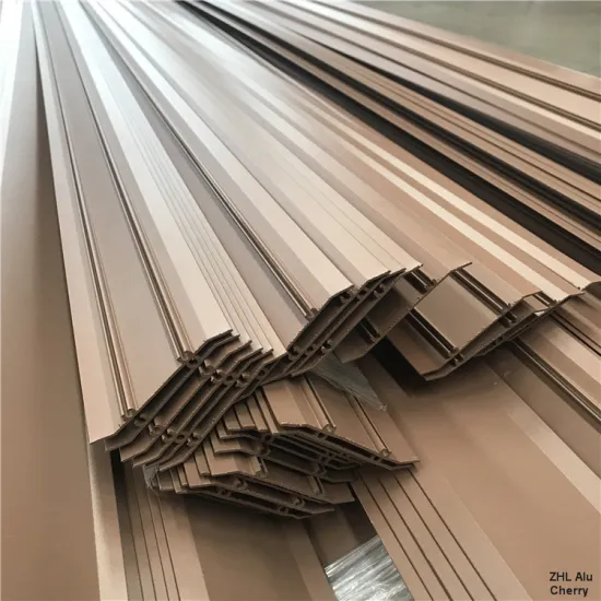 Aluminium Louver Profiles: Acoustic Louver Aluminum Extrusions