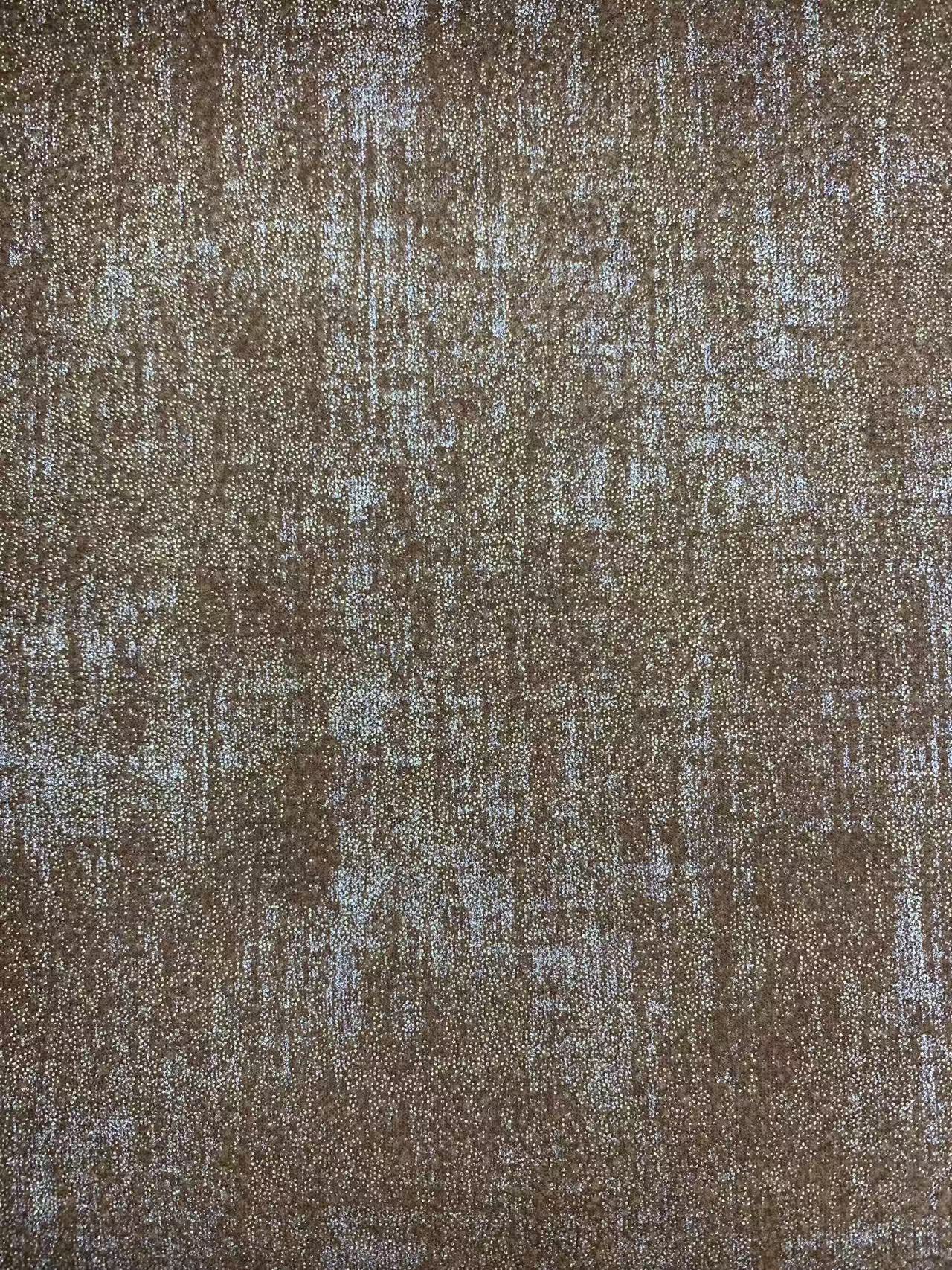 Premium Shimmering Gold Silver Holland Velvet Fabric