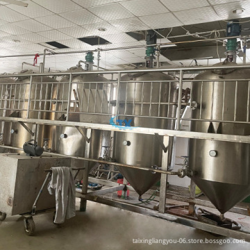 Small Crude Oil Refining Machine for Sunflower Oil Production