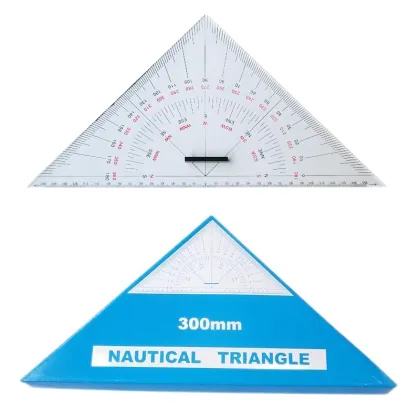 Hot Selling Marine Plastic Kent Type Triangle IMPA Code 371008 300mm Nautical Triangles