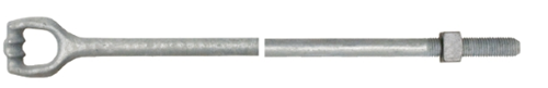 Thimbleye,Twineye, Tripleye Anchor Rod for Expandable and Cross Plate Anchors (2)