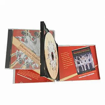 CD replication with colorful printing