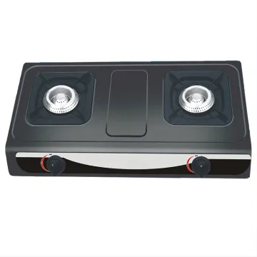 Two-Burner Table Gas Cooker with Stainless Steel Vietnam Gas Stove