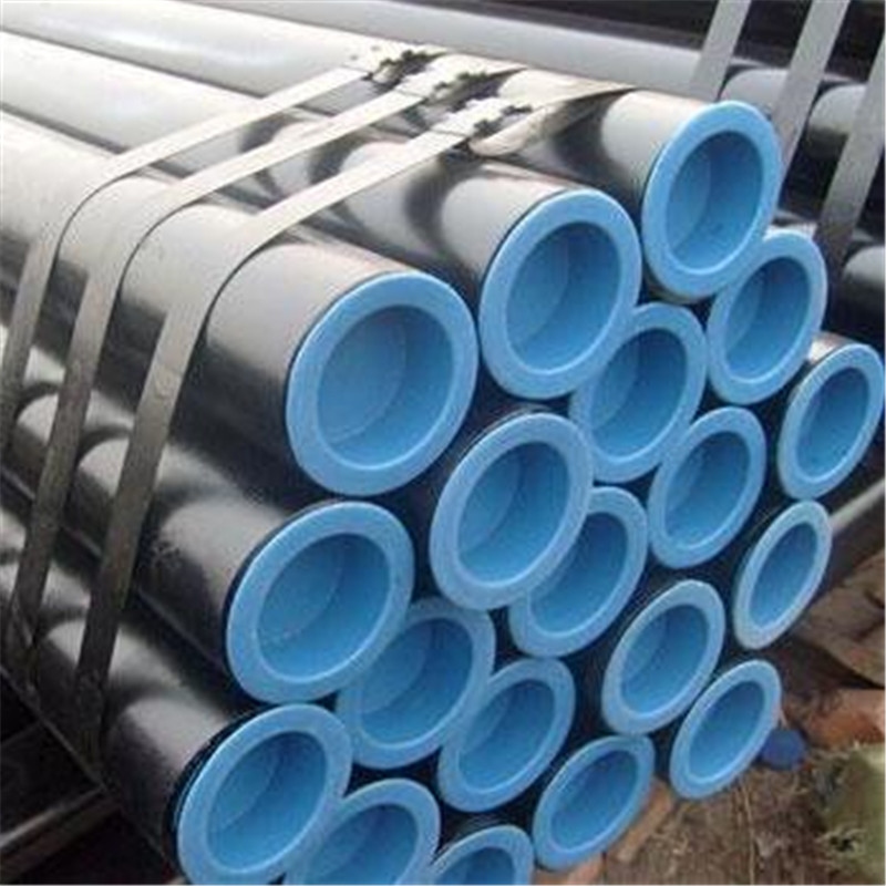 seamless pipe ASTM A53 API 5L ASTM A36 black painting