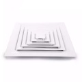 aluminium 4-Way Square HVAC CD-SB Ceiling Air Diffusers