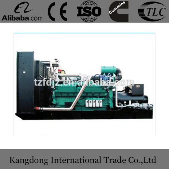 16NG13-880G 4 Energy saving 1000KVA gas generator set with low consumpition