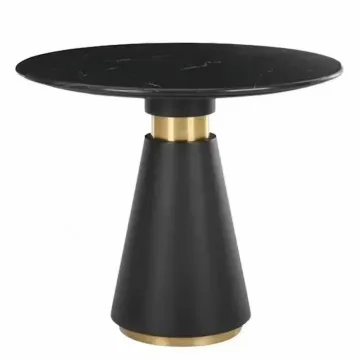 Concrete Nordic Modern Simple Round Pp Coffee Table