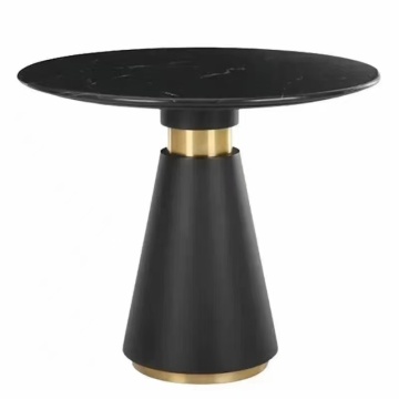 Mesa de café Round Round Round PP moderna nórdica de concreto