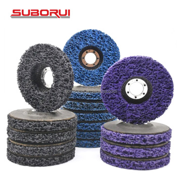 SUBORUI 115mm/125mm Silicon Carbide Disc Wheel for Metal Paint Removal