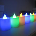 Özel renk Pilar LED pil ile birlikte