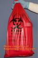 Biohazard Plastic Bags, Biohazard Bags, Red Biohazard Waste Bags, Medical waste Bag, infectious bags