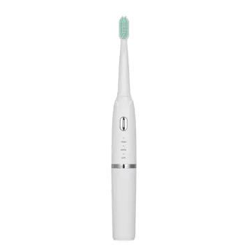Portable Smart Travel Teeth Whitening and Cleaning Kit: USB Rechargeable Sonic Electric Toothbrush for Adults