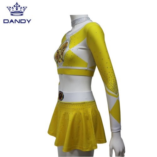 Women Long Sleeve cheerleading uniforms