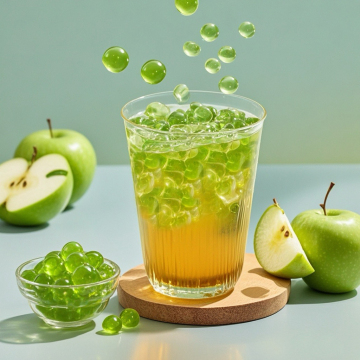Factory Direct Natural Konjac Popping Boba for Sweet Sour Flavored Milk Tea and Instant Foods