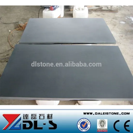 Chinese Black Basalt Stone with pores