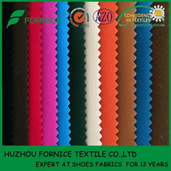 China Supplier Material Color flock velvet fabric for jewelry box