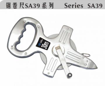 50M Tape Measure With chirome-plated iron open frame