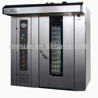 Italy burnner Stainless Steel bread`gas rotating bakery ovens