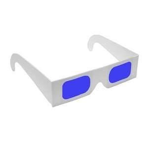 Original Pretty Girl' S Paper Frame Purple Lens Decode 3d Tv Glassess For Advertisements