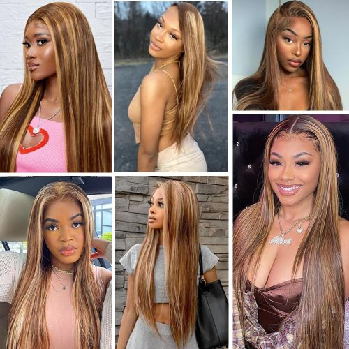 13x4 4/27 HD LACE frontal Peluces de cabello humano