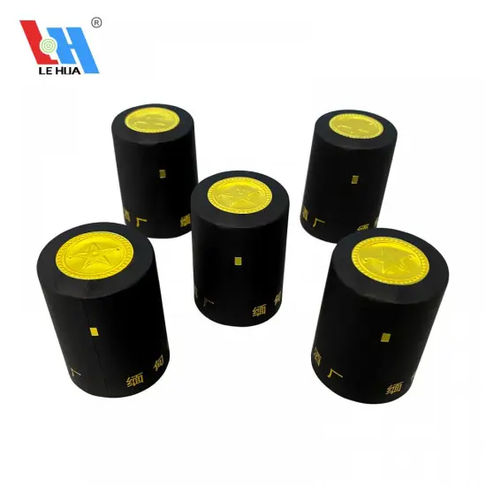 Customized Heat Shrink wine bottle shrink Capsule