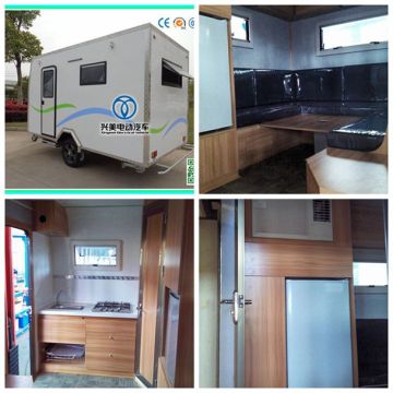 UK Style Easy and Simple Use Mobile Caravan