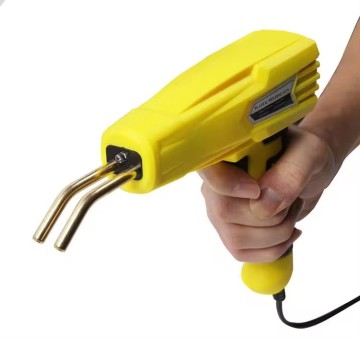 100W Car Bumper Repair Tool Kit: Plastic Welder Welding Gun with Pliers and Knife