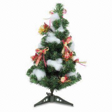 Decorative Christmas Tree, Made of PVC/PET Materials, Available in Green Colors