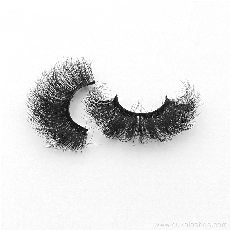 25 mm dramatic lashes thick fluffy 25mm eyelashes