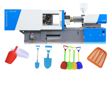 Newest Design 410 Ton HCK Desktop Plastic Shovel Injection Molding Machine
